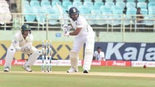 Rohit Sharma surpasses Navjot Singh Sidhu to hit most sixes in a Test for India